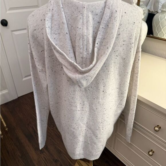 Saks Fifth Avenue Cashmere Hooded Sweater - Picture 4 of 6